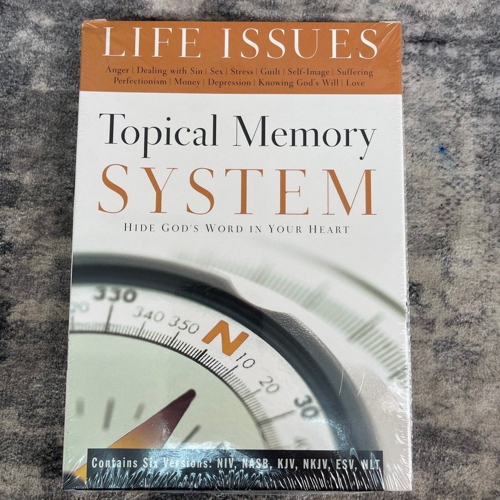 Life Issues Topical Memory System NavPress Scripture‎ Memorization